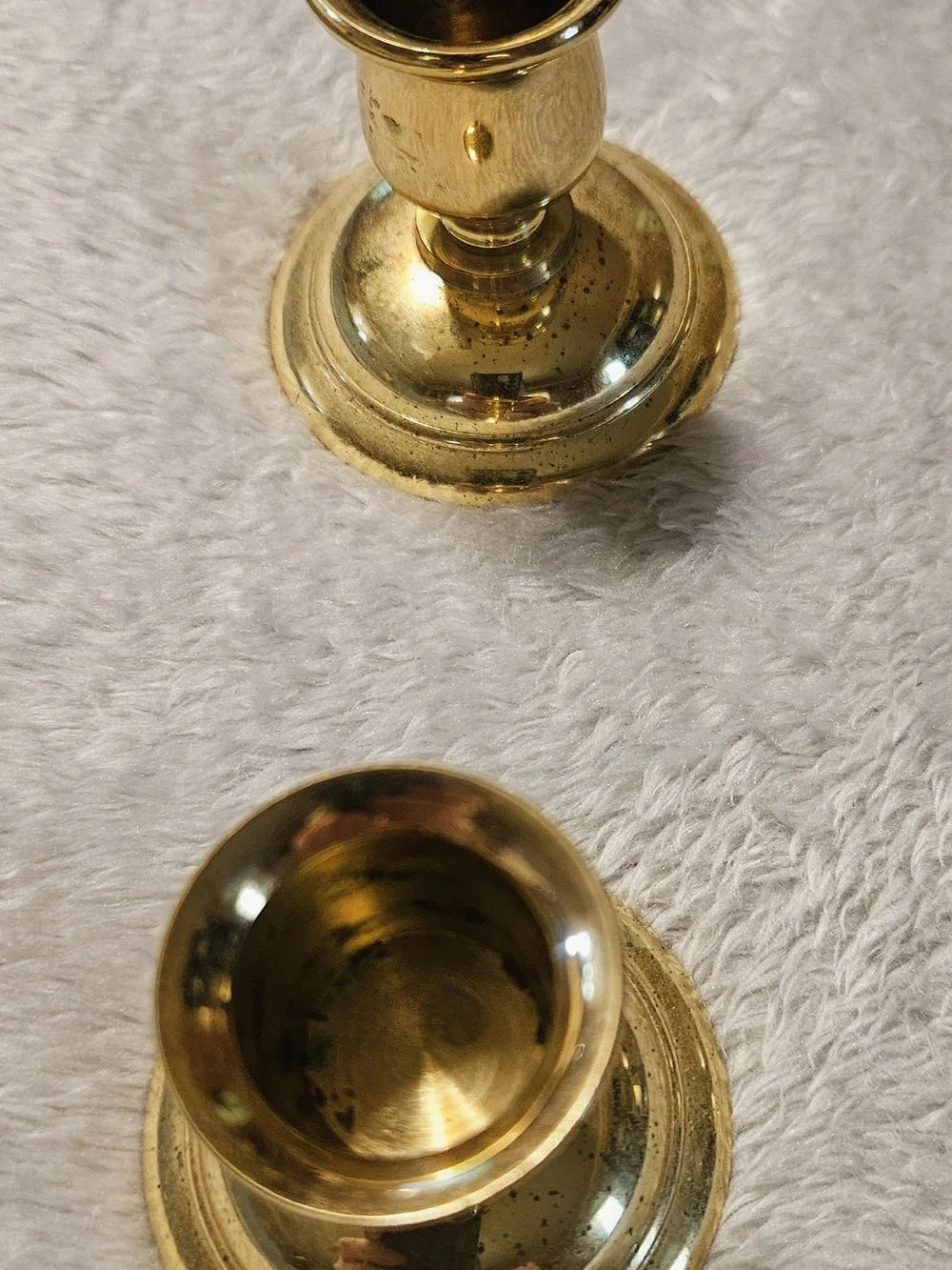 PartyLite Dark Green & Ivory Tapers, Rose Sphere Candles & Oxford Taper Holders - Picture 2 of 10